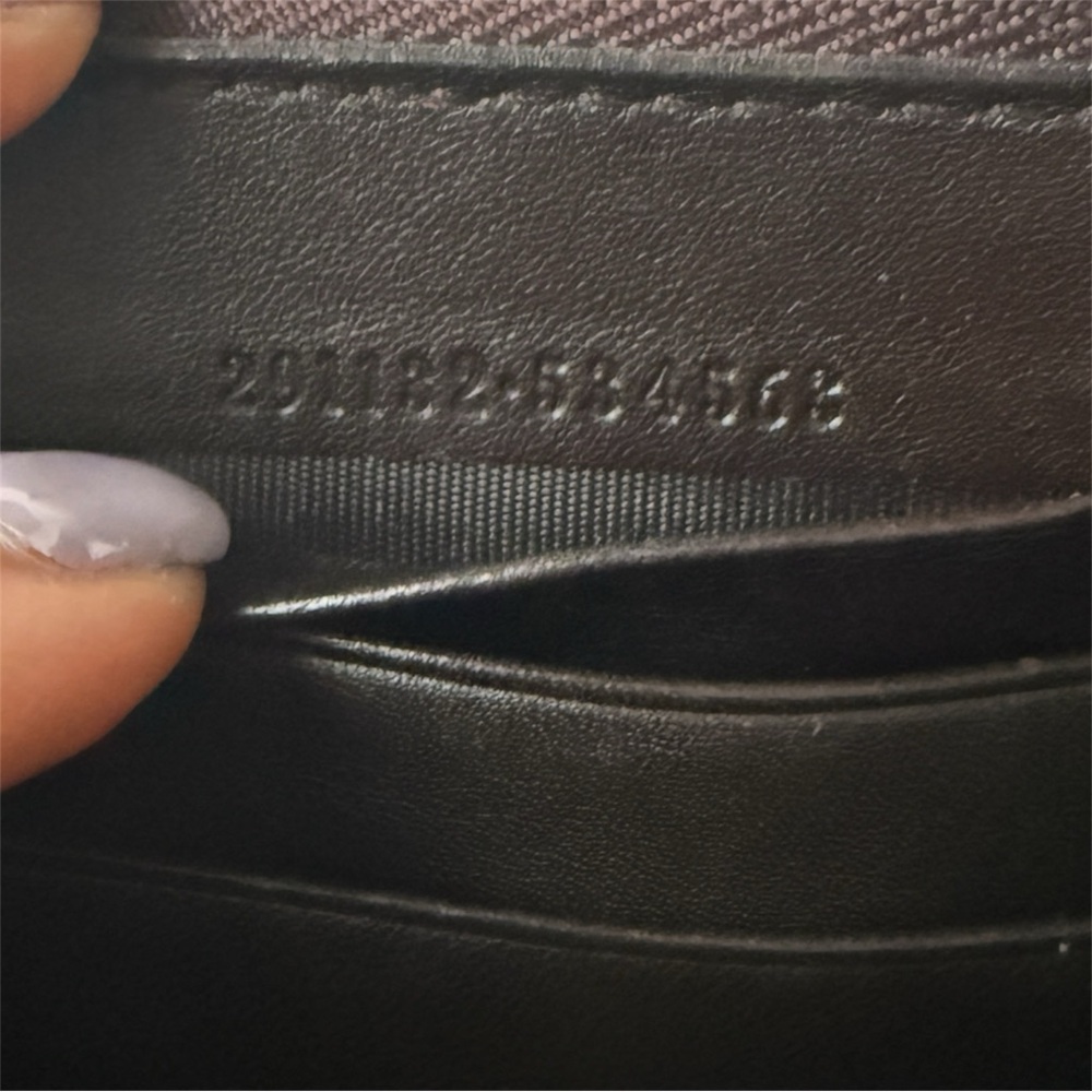 Gucci Sukey Long Zip Around Wallet Guccissima GG Brown Leather Large with Box - Picture 14 of 14